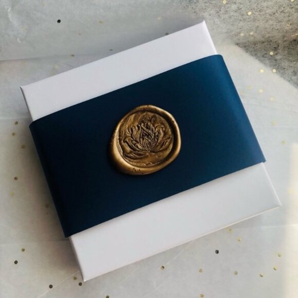 Gold Plated Swiss Blue Quartz Teardrop Pear Shape Necklace - Picture 9 of 9